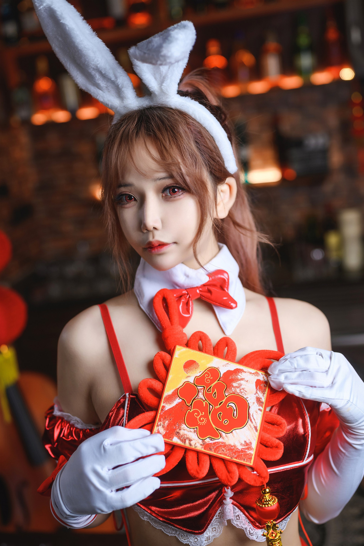 Cosplay 抱走莫子aa 兔色撩人 Rabbit