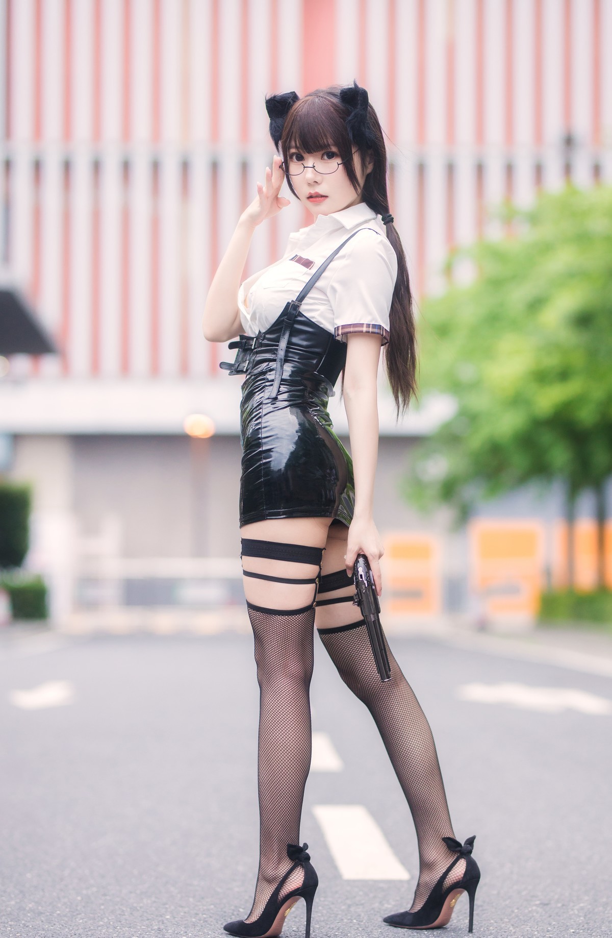 Cosplay 香草喵露露 萤火虫动漫游戏嘉年华 漫展返图