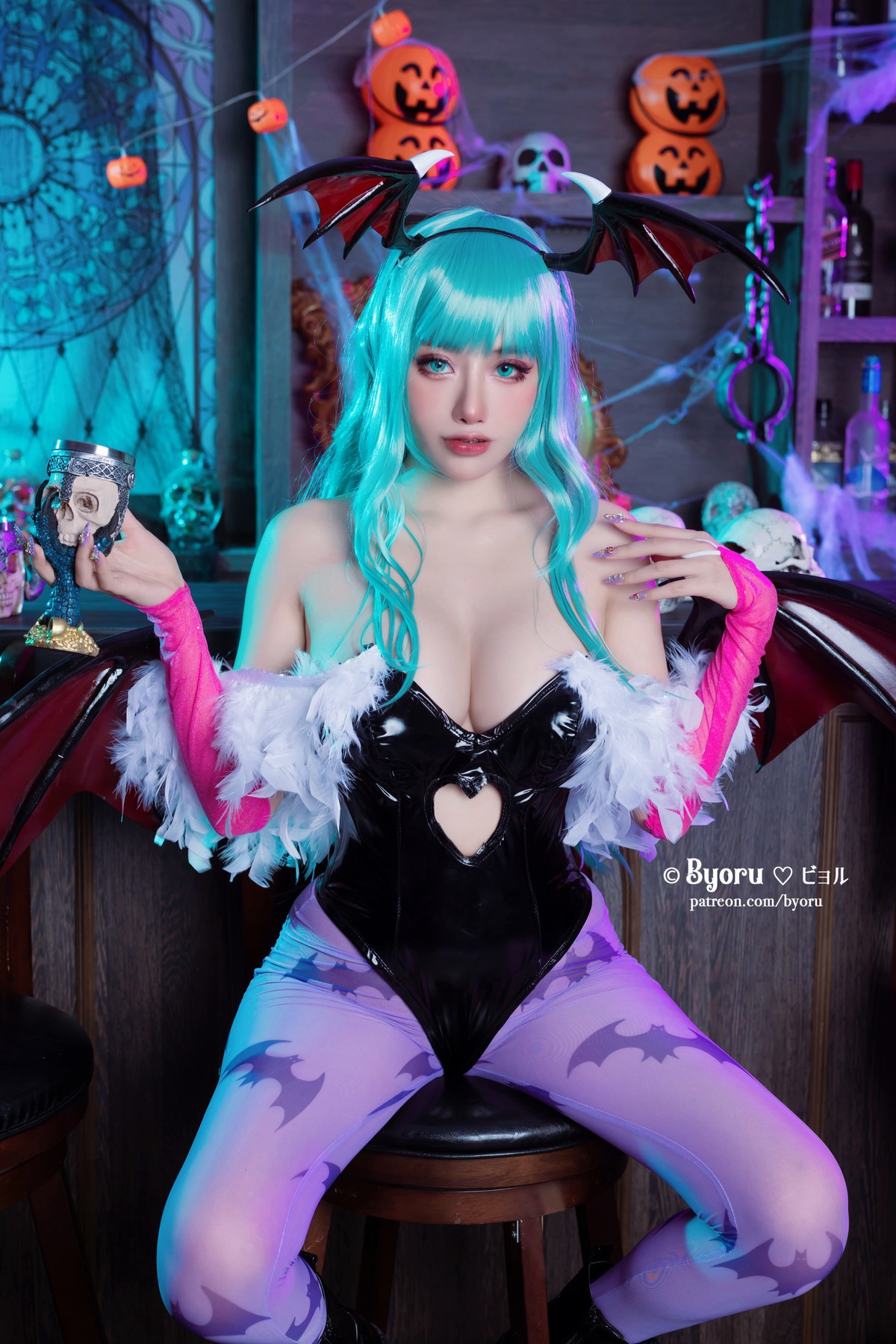 Cosplay 萝莉Byoru Morrigan