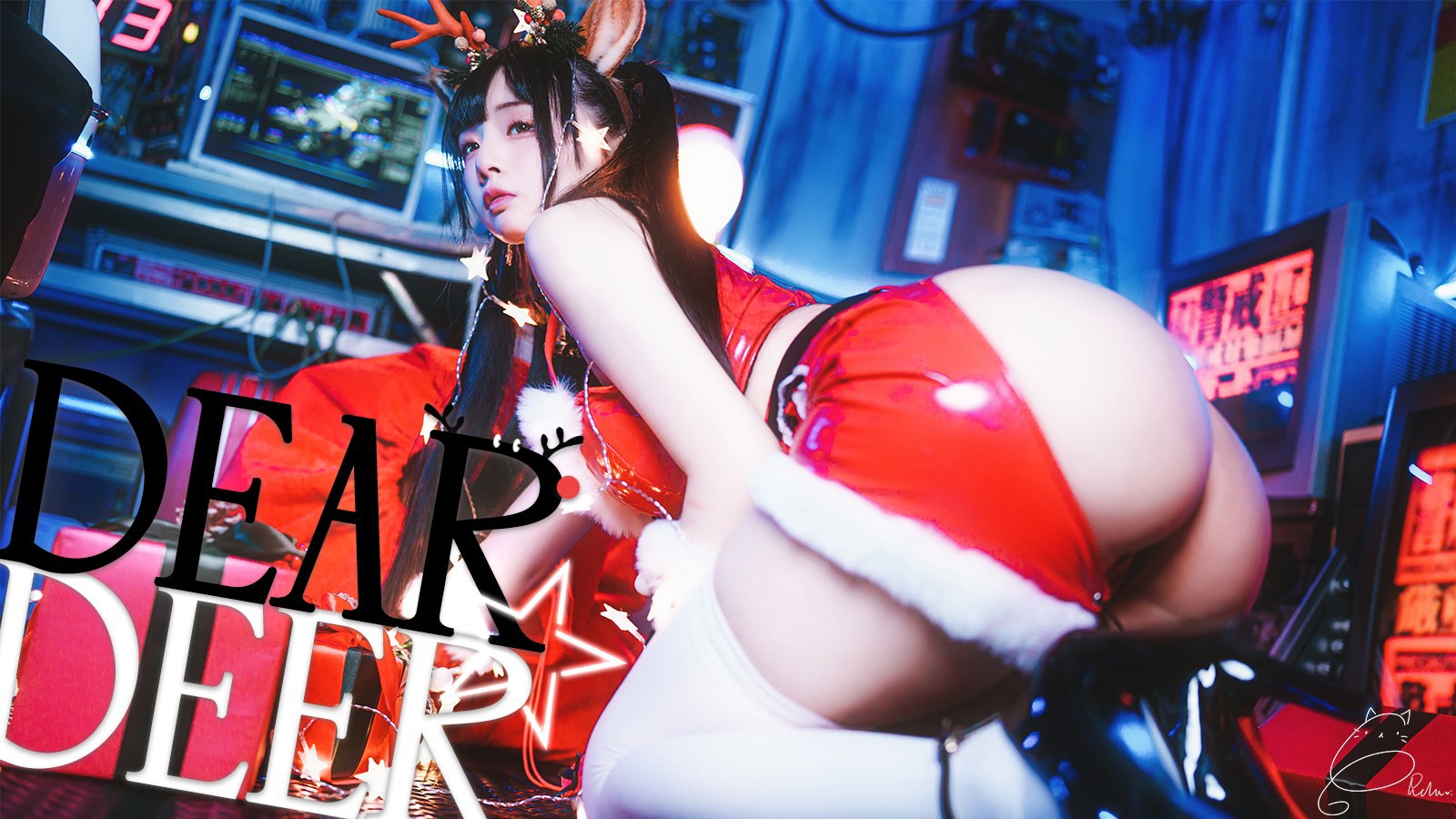 Cosplay 落落Raku Dear Deer ☆