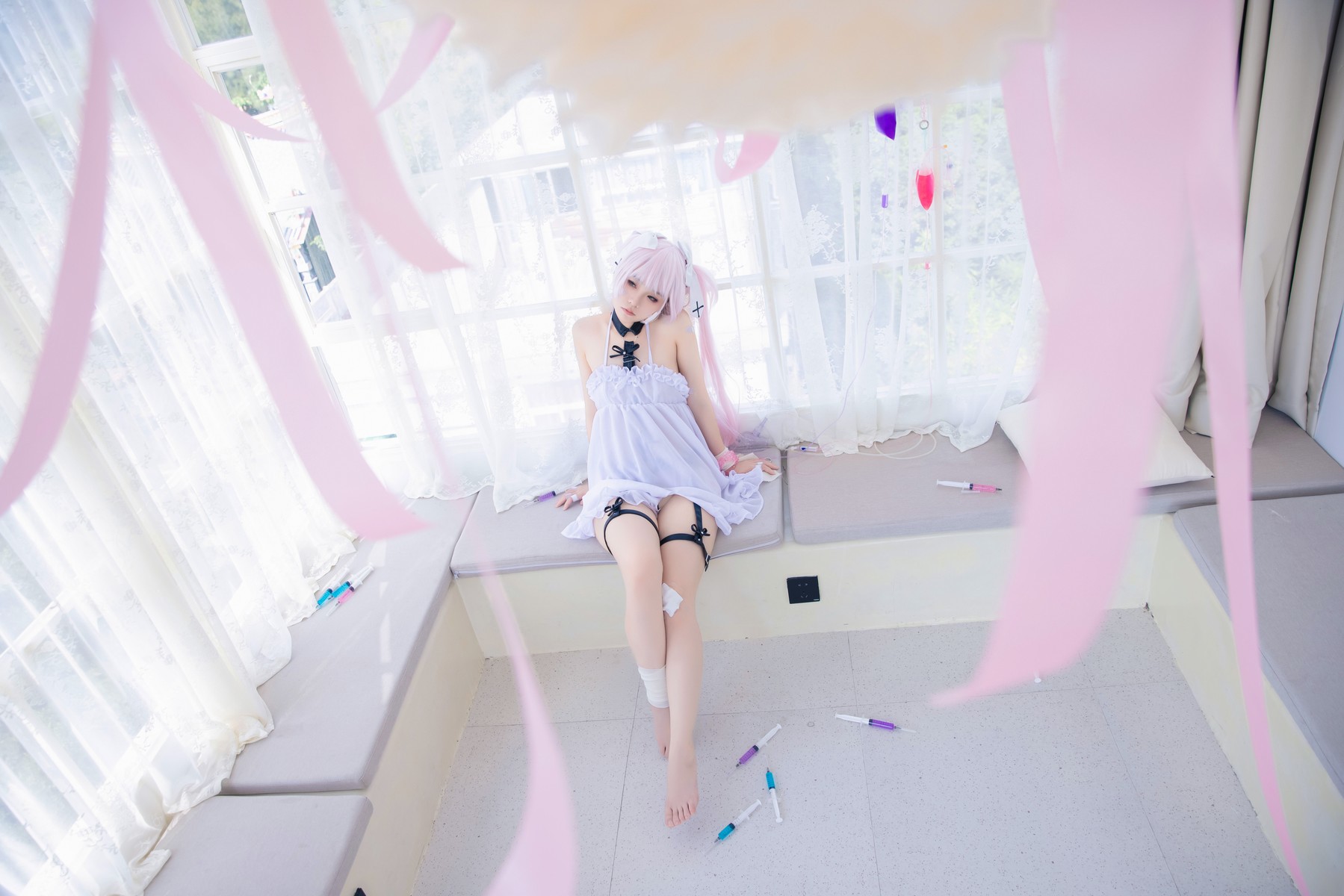 Cosplay G44不会受伤 初音酱