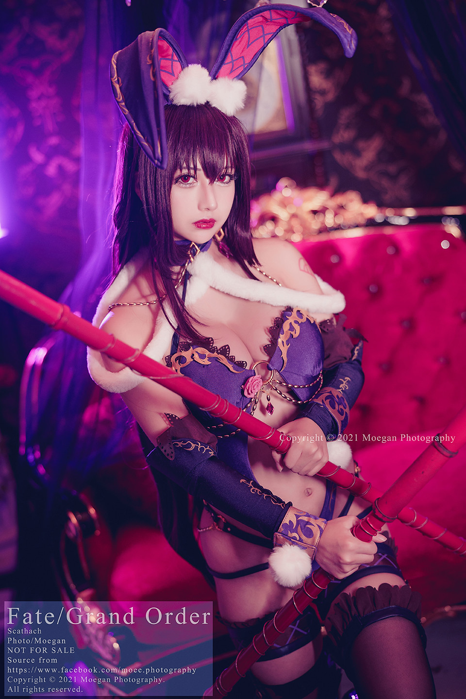 [沖田凜花Rinka] Scathach, bunny ver. (Fate Grand Order)