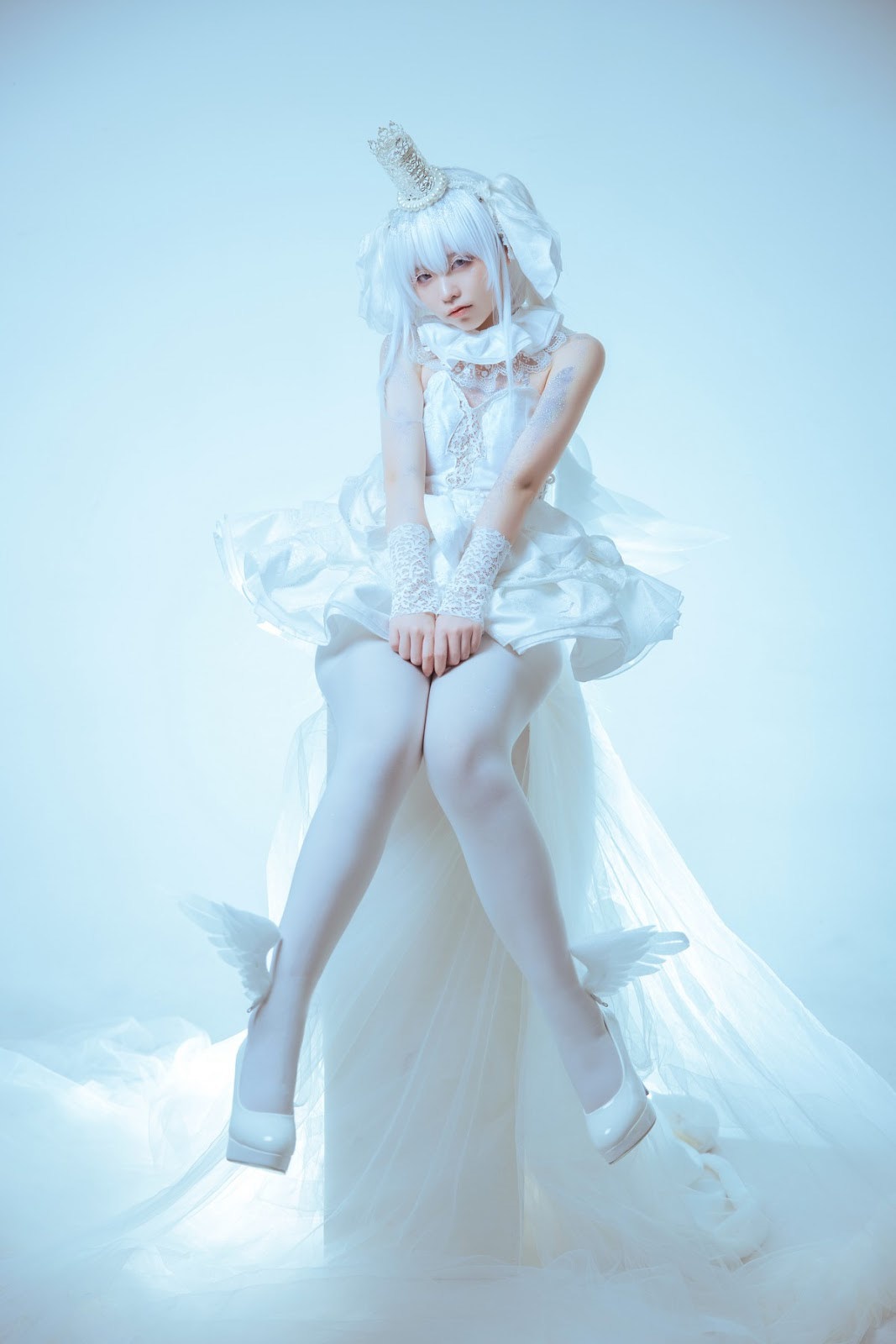 Cosplay G44不会受伤 桑德枫X小天使