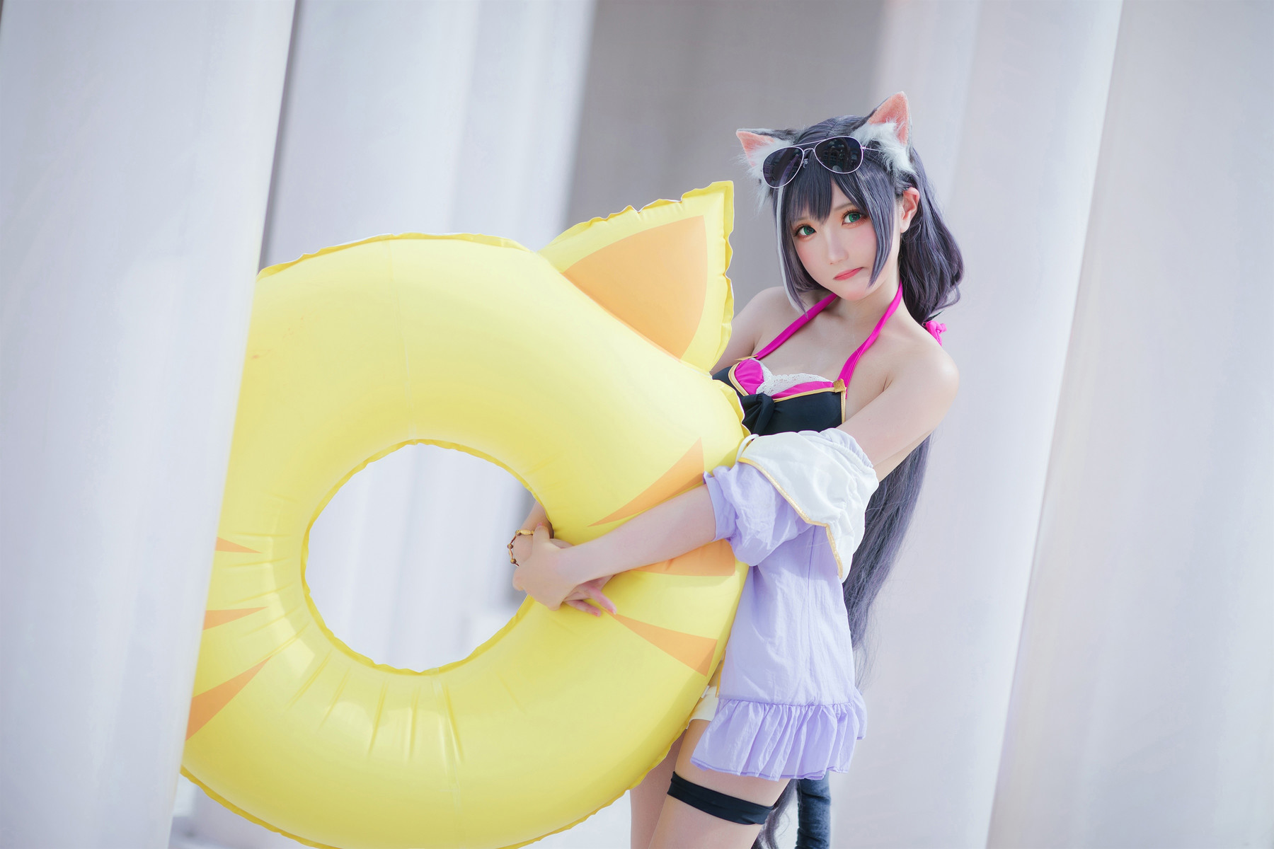 Cosplay 瓜希酱 公主连结 凯露夏日 Kyaru