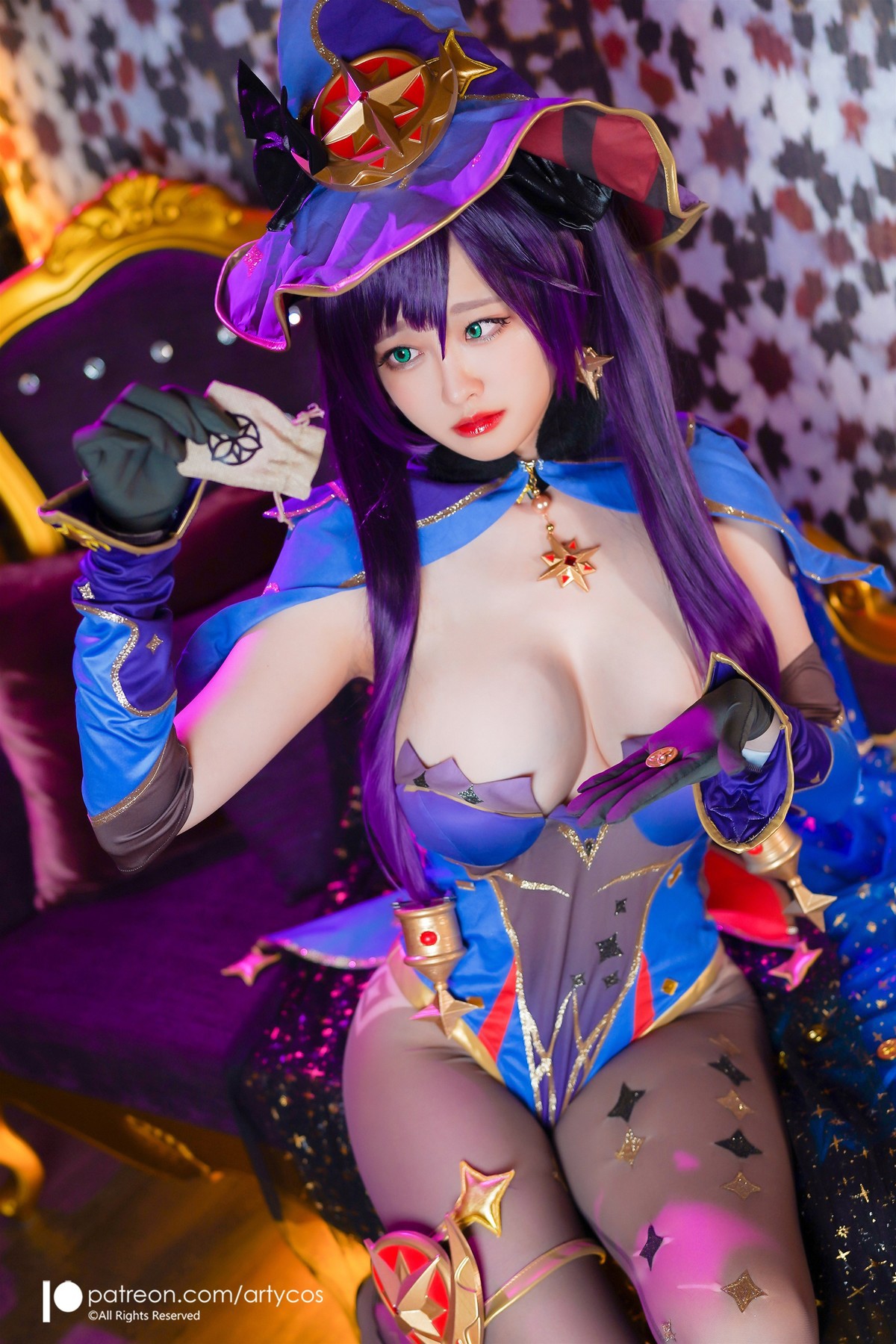 Cosplay Arty亞緹 Mona Genshin