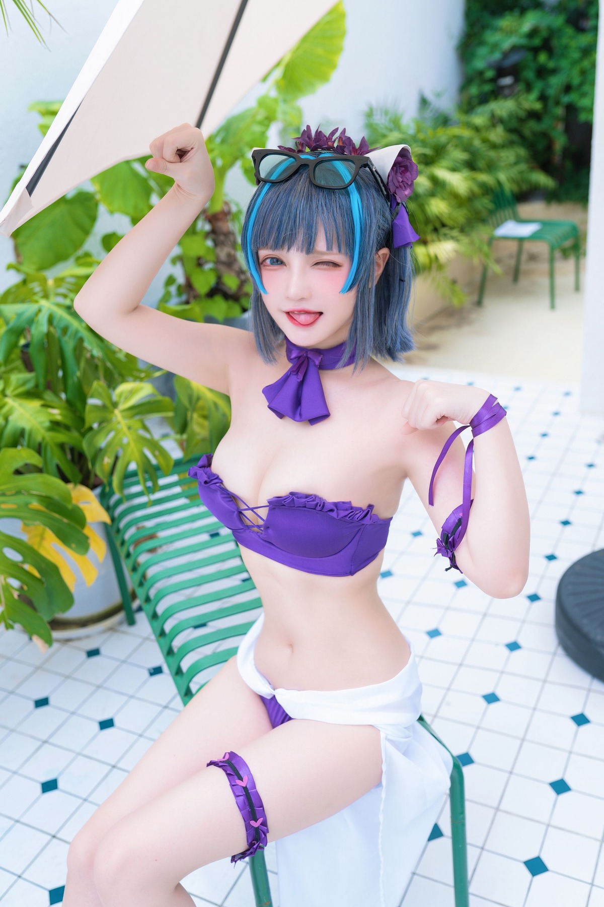 [Senya Miku 千夜未来] Cheshire Swimsuit