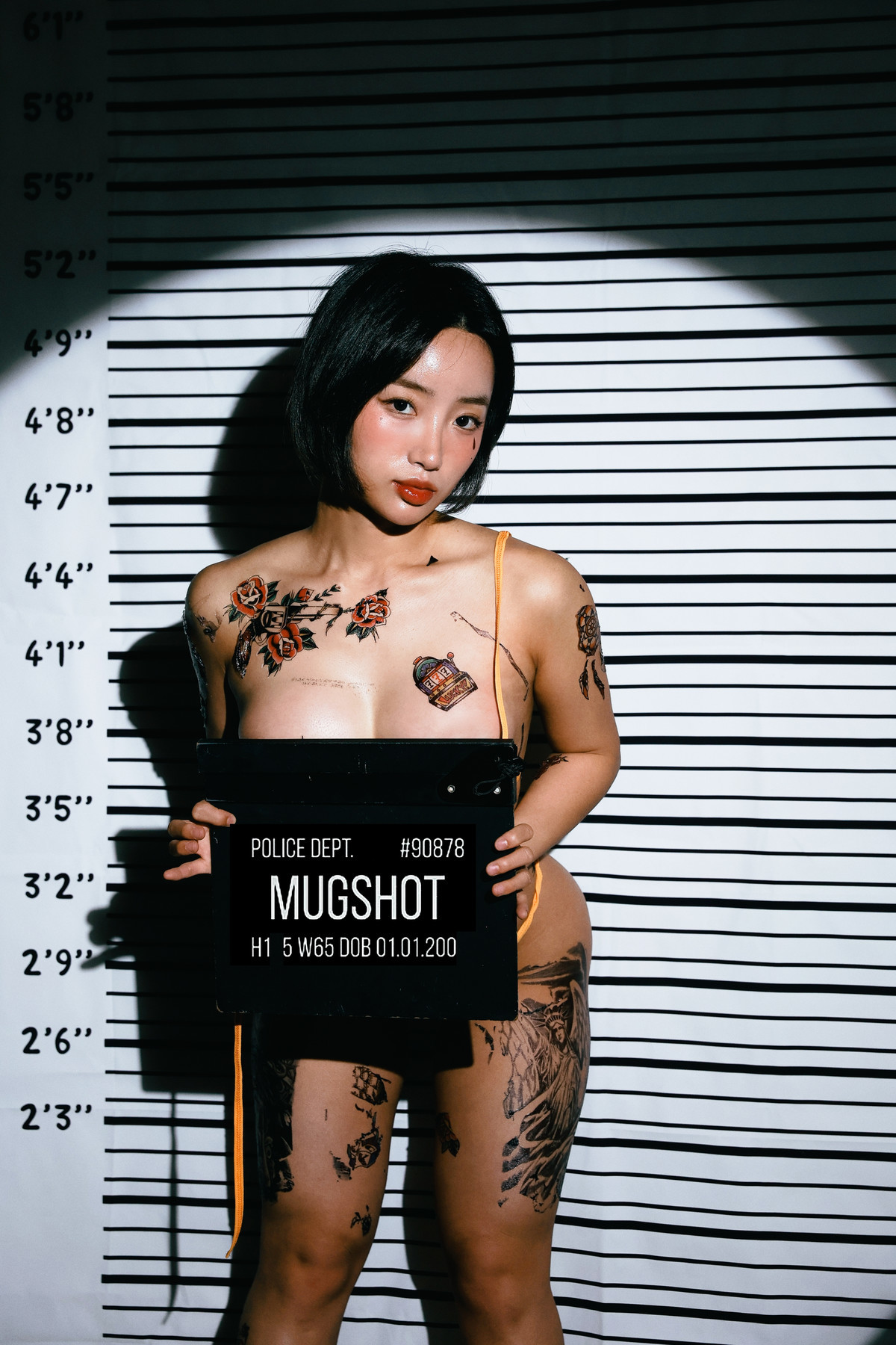 Booty Queen 엉덩퀸, Pinkpie Sexy Mugshot Set.01