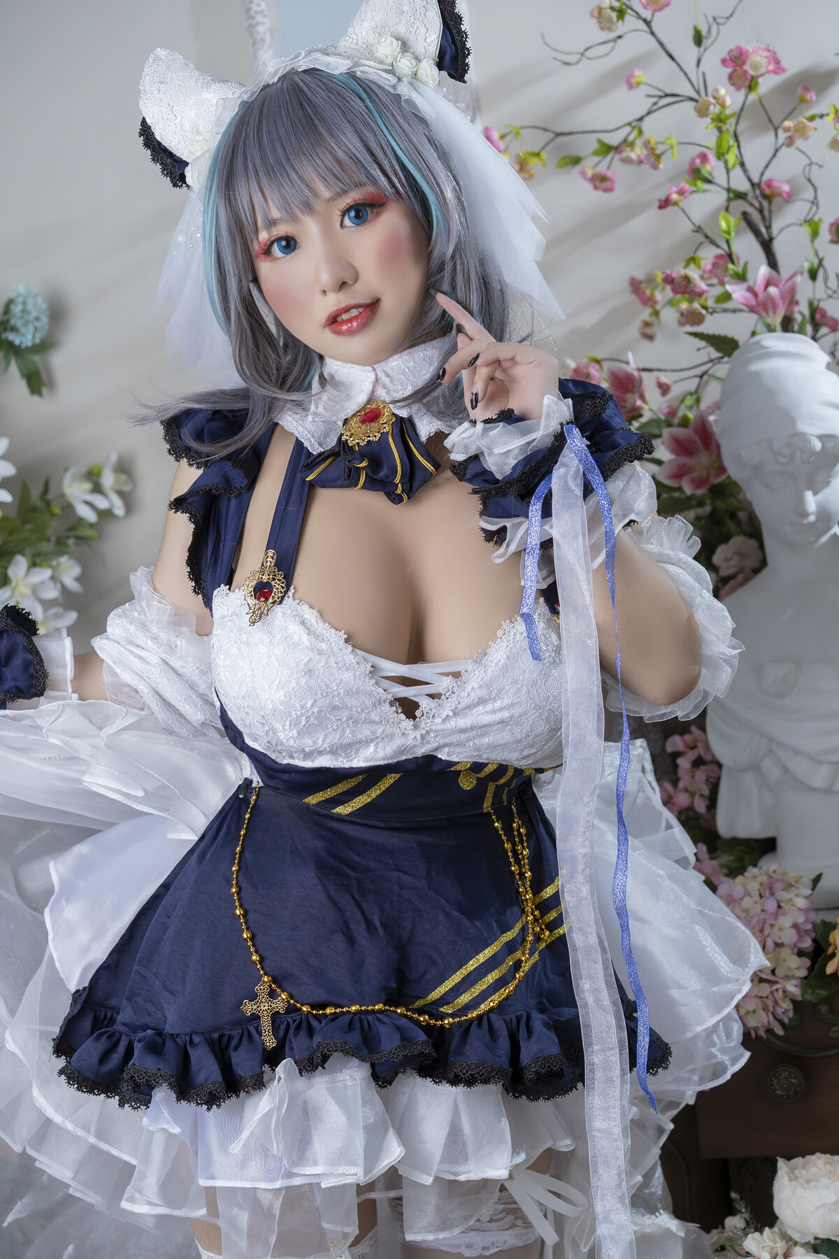 [Chono Black ちょうの] Cheshire Maid 柴郡